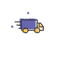 Delivery Truck Sticker