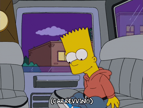 sad bart simpson GIF