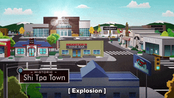 explosion changing GIF by South Park 