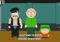 scared kyle broflovski GIF by South Park 