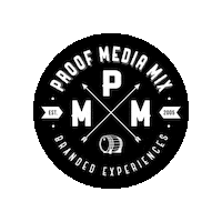 proofmediamix pmm proofmediamix branded experience Sticker