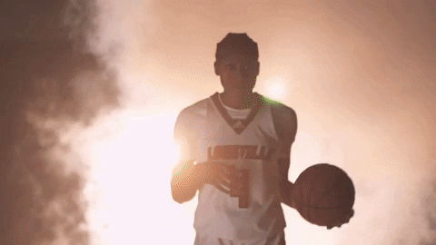 University Of Louisville Basketball GIF by Louisville Cardinals