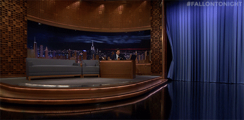 fallontonight giphyupload hello hi wave GIF