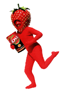 happy dance Sticker by Ole Strawberry