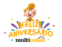 Happy Birthday Sticker by Multicoisas-Oficial