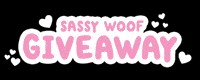 Giveaway Contest GIF by Sassy Woof