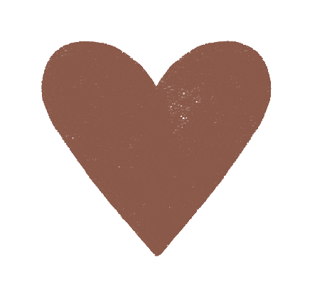 In Love Heart Sticker by Catharina Stewart