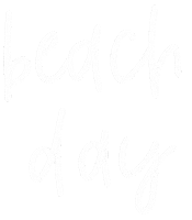 Beach Day Sticker