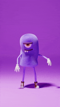Smoufy_ dance cool yay monster GIF