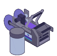 cetromaquinas machine maquina rotulo cetro Sticker