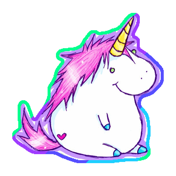 unicorn STICKER by imoji