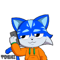 Call Me Hello Sticker by Toshithecat