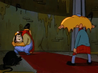 hey arnold nicksplat GIF