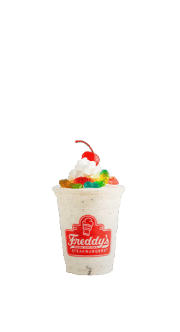 Freddy Cone Sticker by Freddy's Frozen Custard & Steakburgers