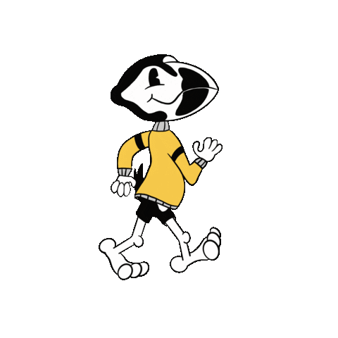 PeteyThePuffin giphyupload anime cartoon walking Sticker