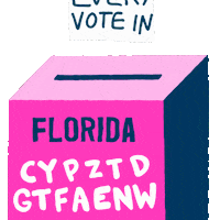 Right To Vote 2020 Election Sticker by Creative Courage