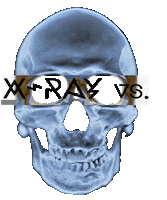 X-Ray Skull Sticker by AGAINST ALL ODDS