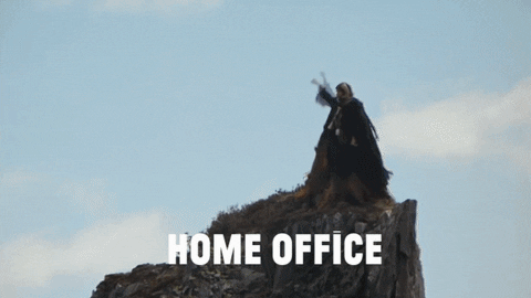 TIBBOR giphyupload coronavirus homeoffice korona GIF