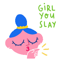 Girl Woman Sticker by Lavilletlesnuages