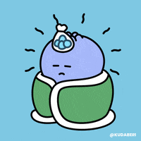 Tired Day Off GIF by Kudaberi