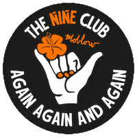 Jump Aloha Sticker by The Nine Club