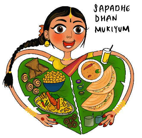 Hungry Food Sticker