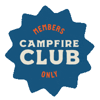 Members Only Fire Sticker by Lazy Dog Restaurant & Bar