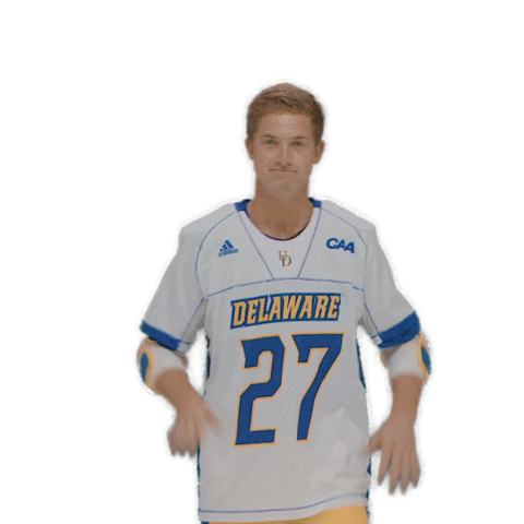 ncaa sports dance Sticker by Delaware Blue Hens