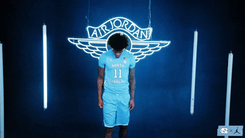 University Of North Carolina Basketball GIF by UNC Tar Heels