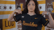 Loyola Softball GIF by LoyolaRamblers
