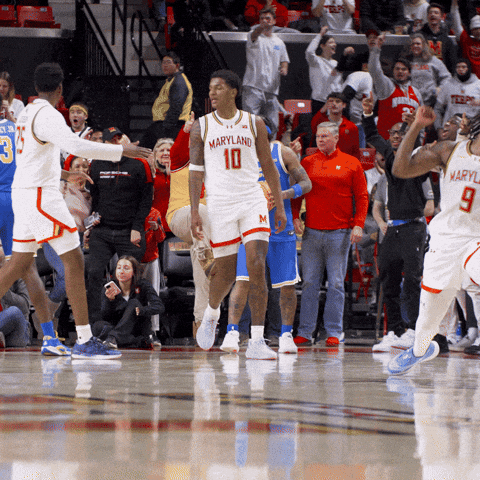 Excited Fired Up GIF by Maryland Terrapins