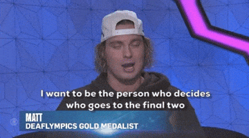 I Want To Be The Person Who Decides Who Goes