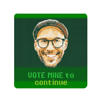 Vote Morris Sticker by Mike Morrice