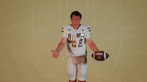 Georgia Tech Football Sport GIF by Georgia Tech Yellow Jackets