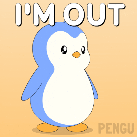 Awkward Run GIF by Pudgy Penguins