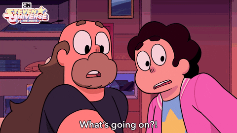 Scared Steven Universe GIF by Cartoon Network
