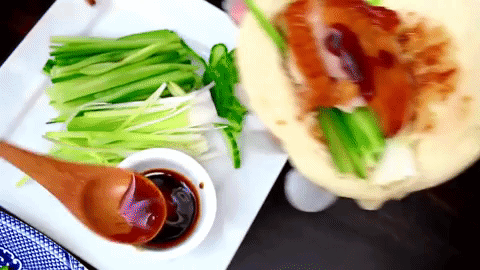 chinese food zhong guo cai GIF