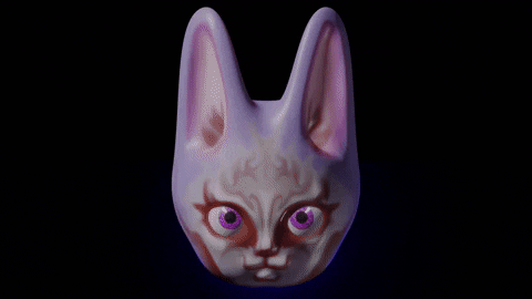 justinfranciscodesigns giphyupload trippy bunny purple GIF