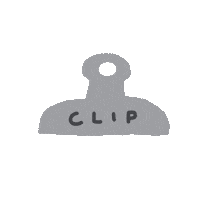 Clip Stamp Sticker