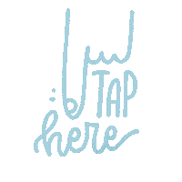 Light Blue Text Sticker