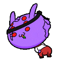 CloverStudios meme nft alien twerk Sticker