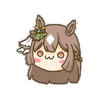 Pretty Derby Uma Musume Sticker by Fluffy the Thunder God 雷神阿毛