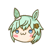 Pretty Derby Uma Musume Sticker by Fluffy the Thunder God 雷神阿毛