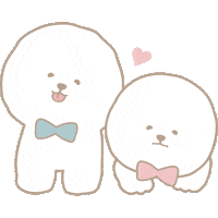 Bichon ビション Sticker