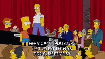 Episode 18 Speech GIF by The Simpsons
