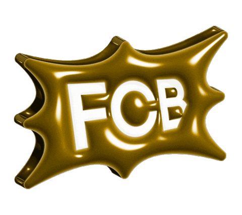 Neverfinished Fcbglobal Sticker by FCBChi