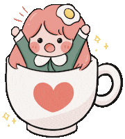 Coffee 加油 Sticker