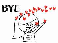 Bye Bye Heart GIF by Minka Comics