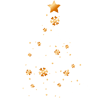 Arbol Felices Fiestas Sticker