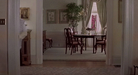 mrs doubtfire cleaning GIF